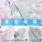 2 Pack XXL Durable Honeycomb Mesh Laundry Bags - Image 4