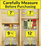 LYNK PROFESSIONAL® Pull Out Spice Rack Organizer - Image 4