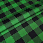 Waterproof Gingham Festive Tablecloth Fabric - Image 9