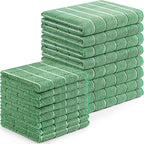Homaxy Microfiber Kitchen Towels and Dishcloths Set, 16 Pack Soft and Absorbent by Homaxy