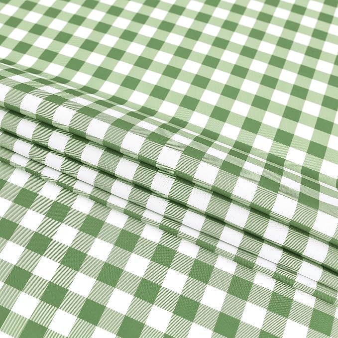 Classic Gingham Tablecloth Fabric - Image 8