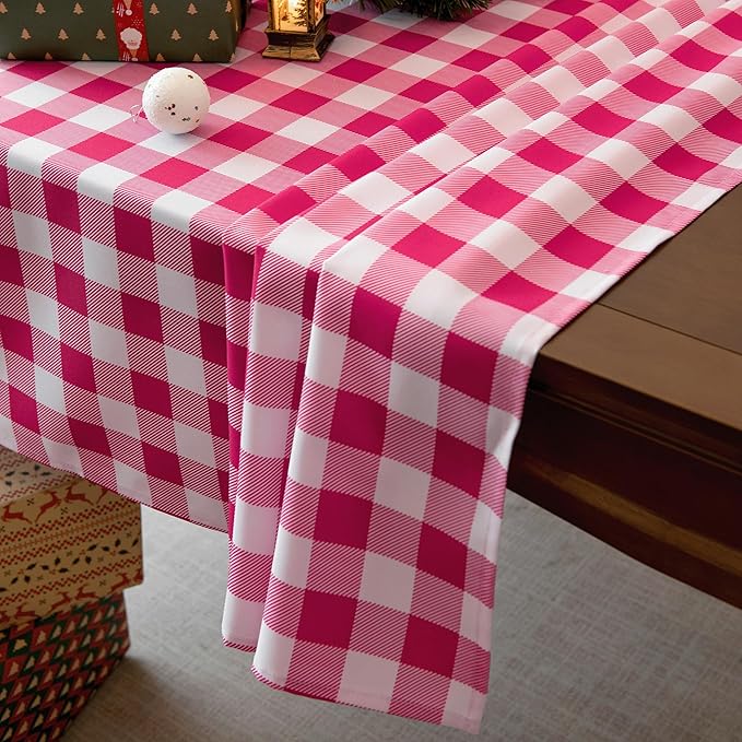 Gingham Plaid Tablecloth - Image 3