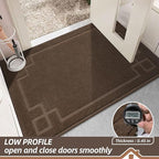 BEQHAUSE Door Mat 20" x 32", Non-Slip Door Mats Indoor Entryway Rugs Washable - Image 5