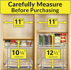 LYNK PROFESSIONAL® Élite™ Pull Out Spice Rack Organizer - Image 4