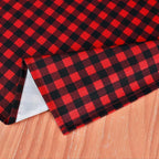 Classic Gingham Buffalo Xmas Tablecloth Fabric - Image 7