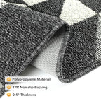 hicorfe Indoor Doormat, Low-Profile Absorbent Resist Dirt Entryway Doormat - Image 3