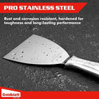 Goldblatt 4" Putty Knife, One-Piece Paint Scraper Tool, All Stainless Steel - Image 4