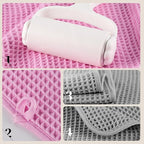 POLYTE Microfiber Oversize Quick Dry Lint Free Bath Towel, 60 x 30 in, 4 Pack - Image 4