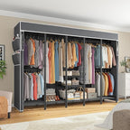 Raybee 90.6" W Clothes Rack - Image 5