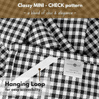 Native Fab Black Gingham Dish Towels 16"x26" Set of 12 - Image 7