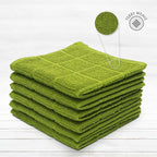 100% Cotton Terry Dish Cloth & Dish Towel, 6 Pack, Super Soft and Absorbent - Image 3