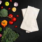 Organic Cotton Flour Sack Kitchen Towels - Image 3
