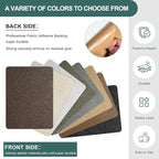 Azobur Couch Patch Repair Fabric, Microfiber Fabric, Self-Adhesive, - Image 3