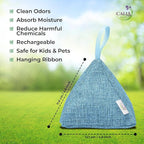 4 Pack Bamboo Charcoal Air Purifier Bags 200 Grams Each - Image 3