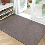 LUMI Ultra Thin Door Mat for Entryway, Easy Clean Welcome Entrance Mat for by LUMI
