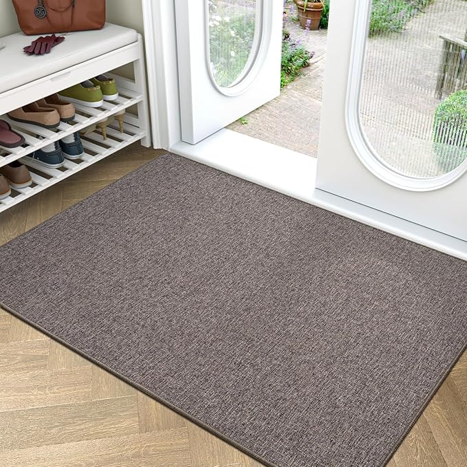 LUMI Large Indoor Door Mat, Easy Clean Low Profile Ultra Thin Entryway by LUMI
