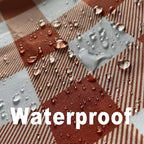 Classic Gingham Plaid Tablecloth Fabric - Image 3