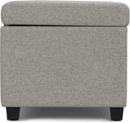 SIMPLIHOME Avalon 54 inch Wide Contemporary Rectangle Extra Large Storage - Image 11