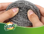 12 Pack Stainless Steel Scourers by Scrub It – Steel Wool Scrubber Pad Used - Image 9