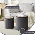 Royal Windsor Round Ottoman - Image 6