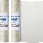 Shelf Liner 20 x 72 Inch 2 Rolls Shelf Liner Non Adhesive, Drawer Liner Non by DwellAid