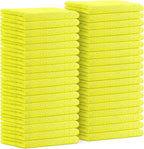 Avalon Towels Microfiber Cleaning Cloths Size 16" x 16", Highly Absorbent by AvalonTowels