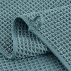Microfiber Waffle Face Towels, 2 Pieces, Fast Drying, Lint Free - Image 3