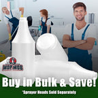 Commercial-Grade Chemical Resistant 32 oz Bottles ONLY 4 Pack Embossed Scale - Image 4