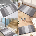 Kitinjoy Indoor Outdoor Door Mat, 59x36 Non-Slip Absorbent Dirt Trapper - Image 6