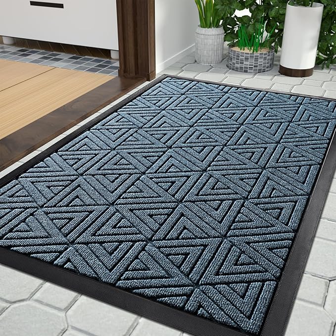 Yimobra Outdoor Mats for Front Door 29.5x17, All-Weather Waterproof Non-Slip by Yimobra