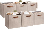 StorageWorks 13x13 Inches Storage Cube, Fabric Storage Bins by StorageWorks