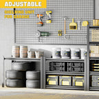Garage Shelving Unit, 5 Tier Industrial Shelving Shelf Metal Shelves - Image 4