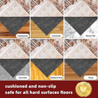 BAGAIL Felt and Natural Rubber Backing Rug Pads 1/8” Thick, 8 x 10 Ft Non Slip - Image 6