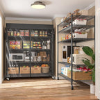 REIBII 45''W Storage Shelves Waterproof Metal Shelving Cover Dustproof Wire - Image 8