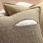 ZWJD Pillow Covers 16x16 Set of 2 Soft Polyester Textured Pillow Covers - Image 3
