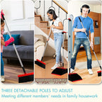 PHYEX 2-Pack Broom and Dustpan Combo Set, - Image 3