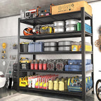 84“H Garage Shelving Heavy Duty Storage Shelves 3000 LBS Adjustable 5 Tier - Image 8