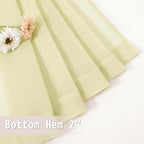 Tollpiz Sheer Door Curtains Closet Linen Textured Curtain Sheers Doorway Light - Image 7