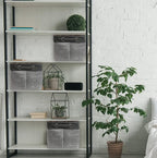 SIMPLE HOUSEWARE Large Fabric Storage Bin, 14.4" x 10" - Image 3