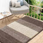 Kitinjoy Indoor Outdoor Door Mat, 48x32 Non-Slip Absorbent Dirt Trapper by Kitinjoy