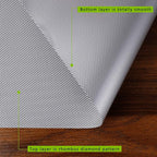 Kitchen Shelf Liner Drawer Liners, Non-Adhesive Refrigerator Liners Waterproof - Image 2
