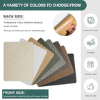 Azobur Couch Patch Repair Fabric, Microfiber Fabric, Self-Adhesive, - Image 3