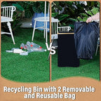 efluky Recycling Bin for Kitchen 26 Gallon, 100L Recycle Bin - Image 3