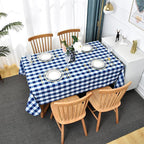 Water-Proof Plaid Tablecloth 58x144 inch by Essifunia