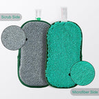 Multipurpose Sponges Kitchen, 6 Pack Reusable Non-Scratch Scrub Sponge - Image 2