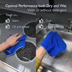 EvaClean Premium Microfiber Cleaning Cloth 16"x16" - Image 7