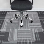 Large Chair Mat for Carpet, Easy Glide Plastic Carpet Floor Protector Mat for by HOMEK