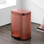 happimess HPM1006D Connor Rectangular Trash Can - Image 2