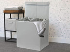 Simple Houseware Double Laundry Hamper - Image 5