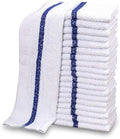 GOLD TEXTILES 60 PC New Cotton Blend White Restaurant Bar Mops Kitchen Towels by GOLDTEXTILES